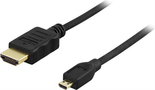 UTGATT1 DELTACO HDMI 1.4-kabel, 3m - Svart