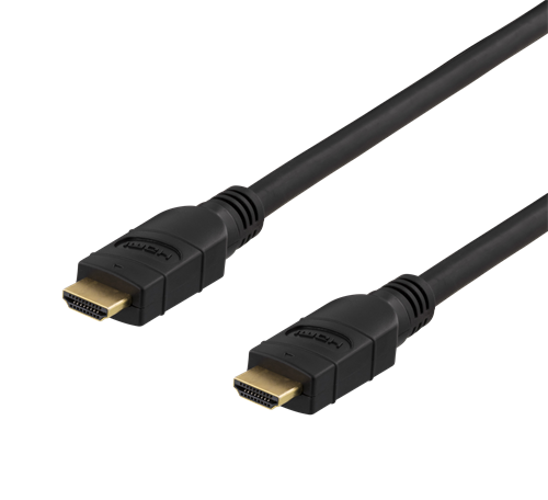 UTGATT1 DELTACO PRIME aktiv HDMI kabel, 10m - Svart