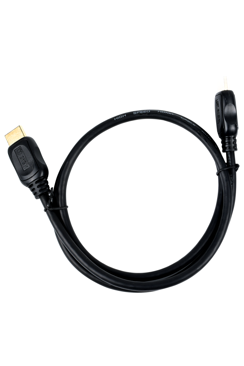 SiGN SiGN HDMI Kabel 4K 3m - Svart