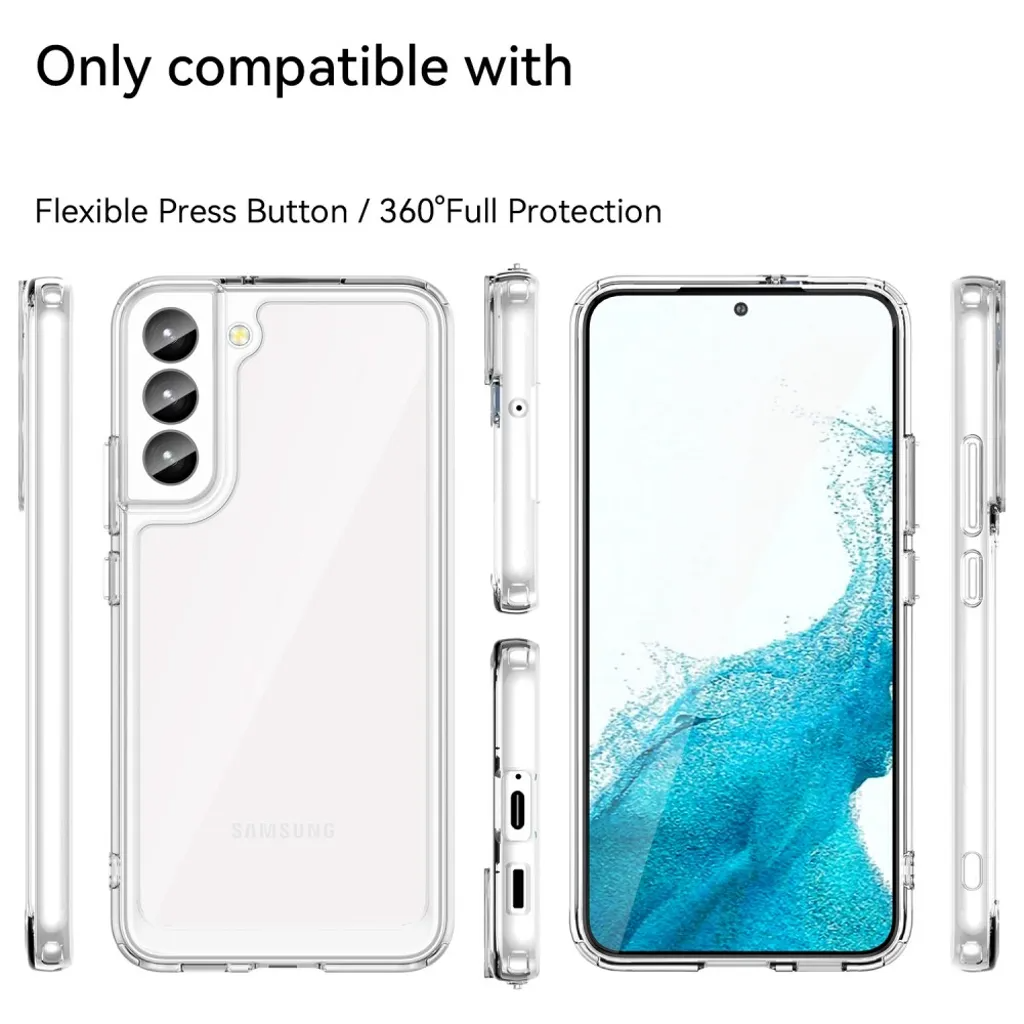 Taltech Mobilskal till Galaxy S23 Tungt - Vit