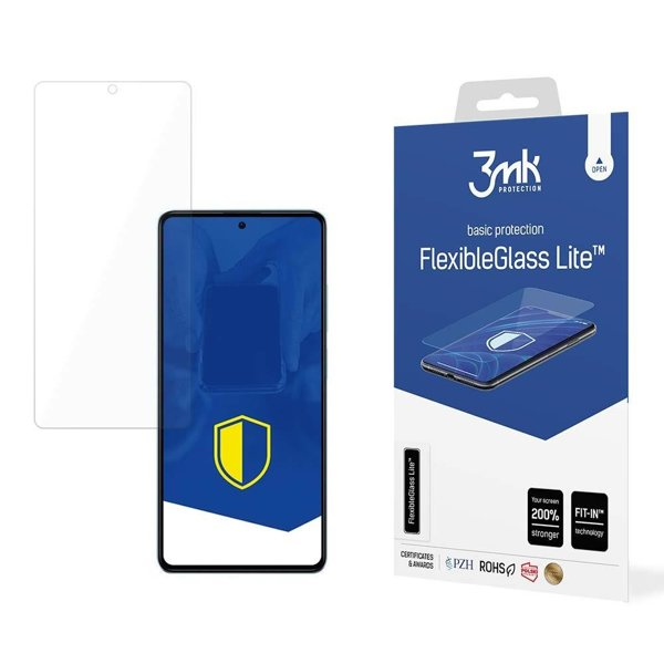 3MK 3MK Xiaomi Redmi Note 12 5G Hybrid Okrossbart Glas FlexibleGlass Lite