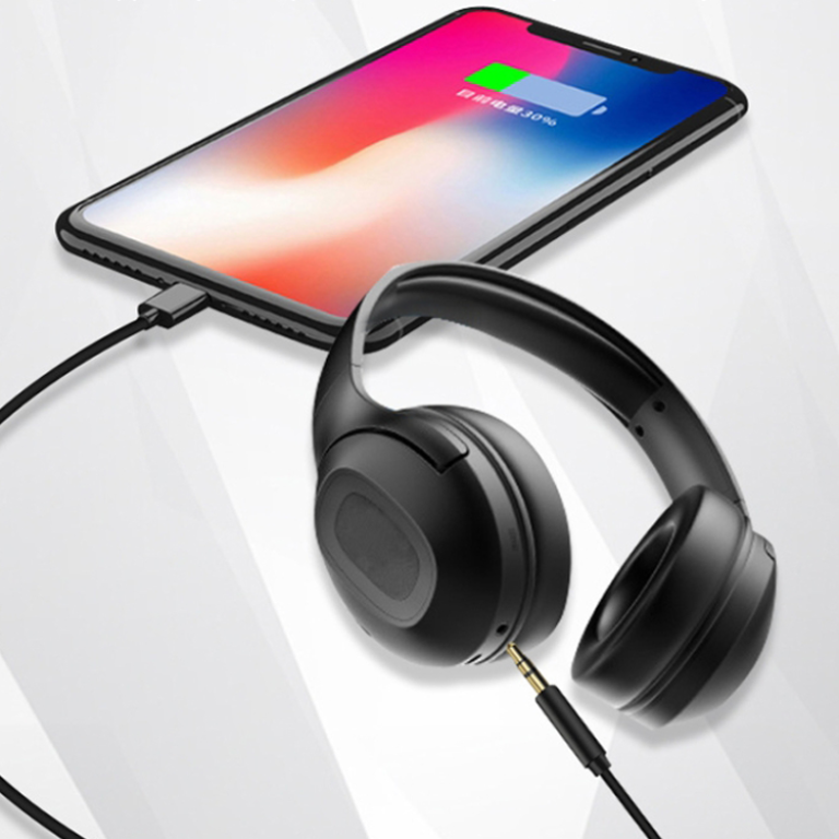 SiGN SiGN Lightning till 3.5mm Ljudkabel 1m - Svart