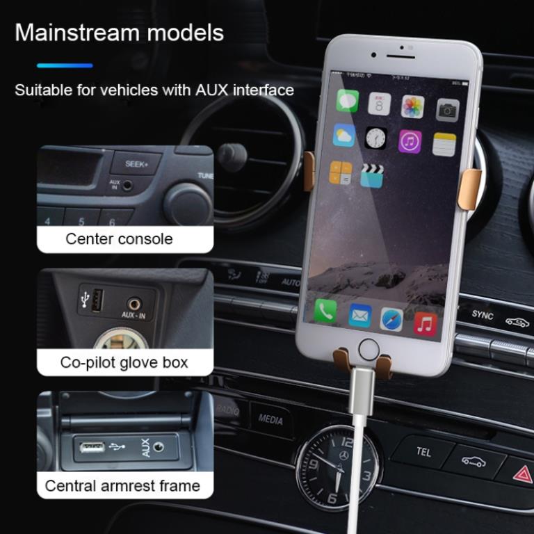 SiGN SiGN Lightning till 3.5mm Ljudkabel 1m - Svart