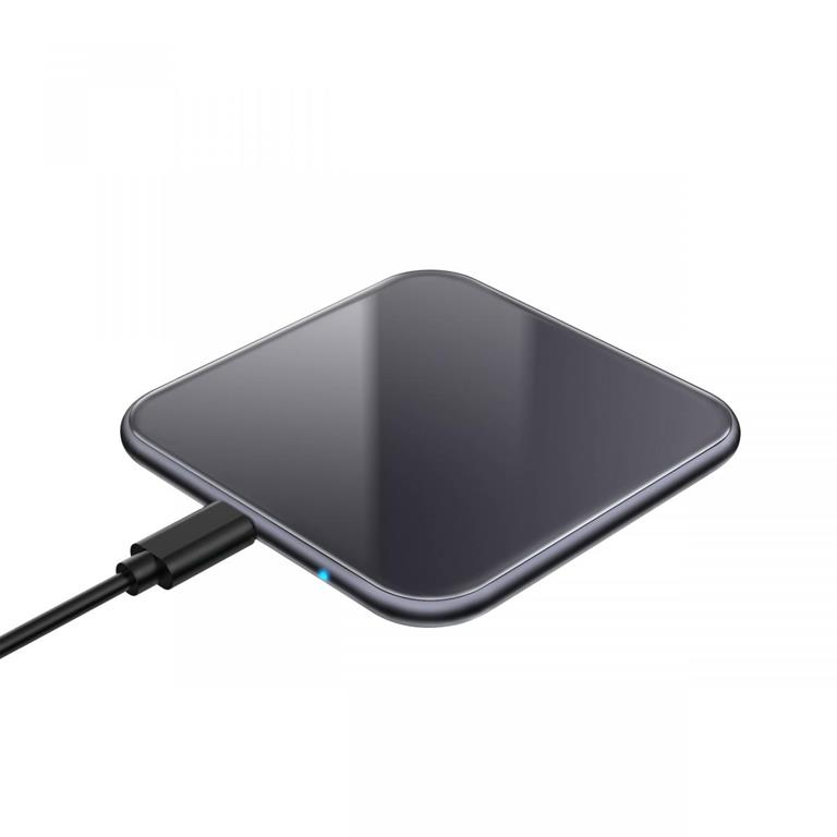 SiGN SiGN Trådlös Snabbladdare för iPhone & Android, 15W - Svart