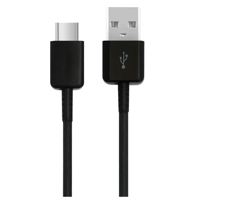 SiGN SiGN USB-C till USB-A kabel 3A 1.2m - Svart