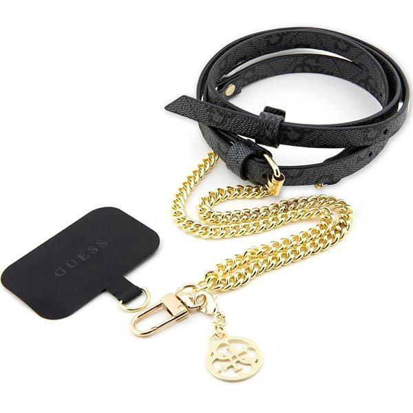 Guess GUESS Universal CBDY Mobilrem 4G Chain - Svart