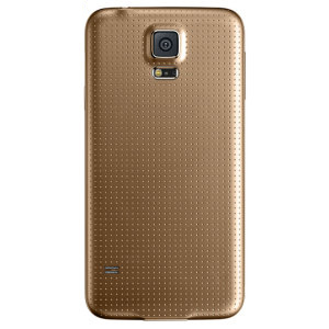 Samsung Samsung Galaxy S5 batterilucka guld - Original
