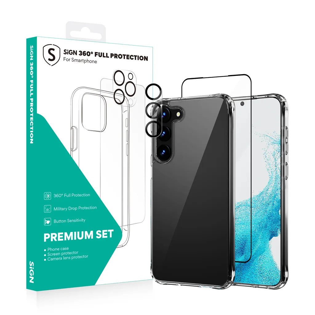 SiGN SiGN Galaxy S23 360 Skyddspaket