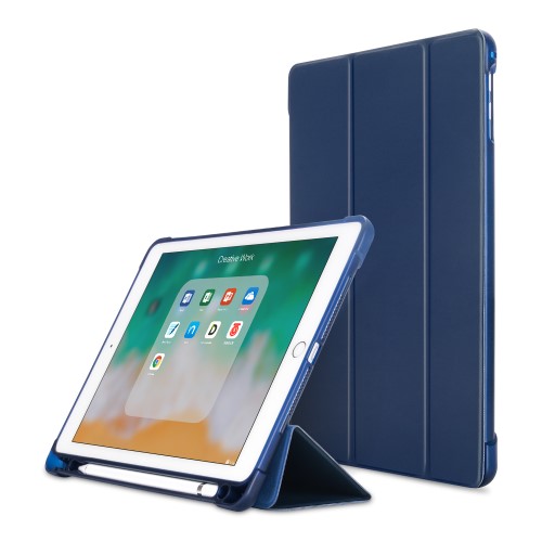 OEM iPad 9.7 (2017/2018/Air/Air2) Fodral Tri-fold - Blå