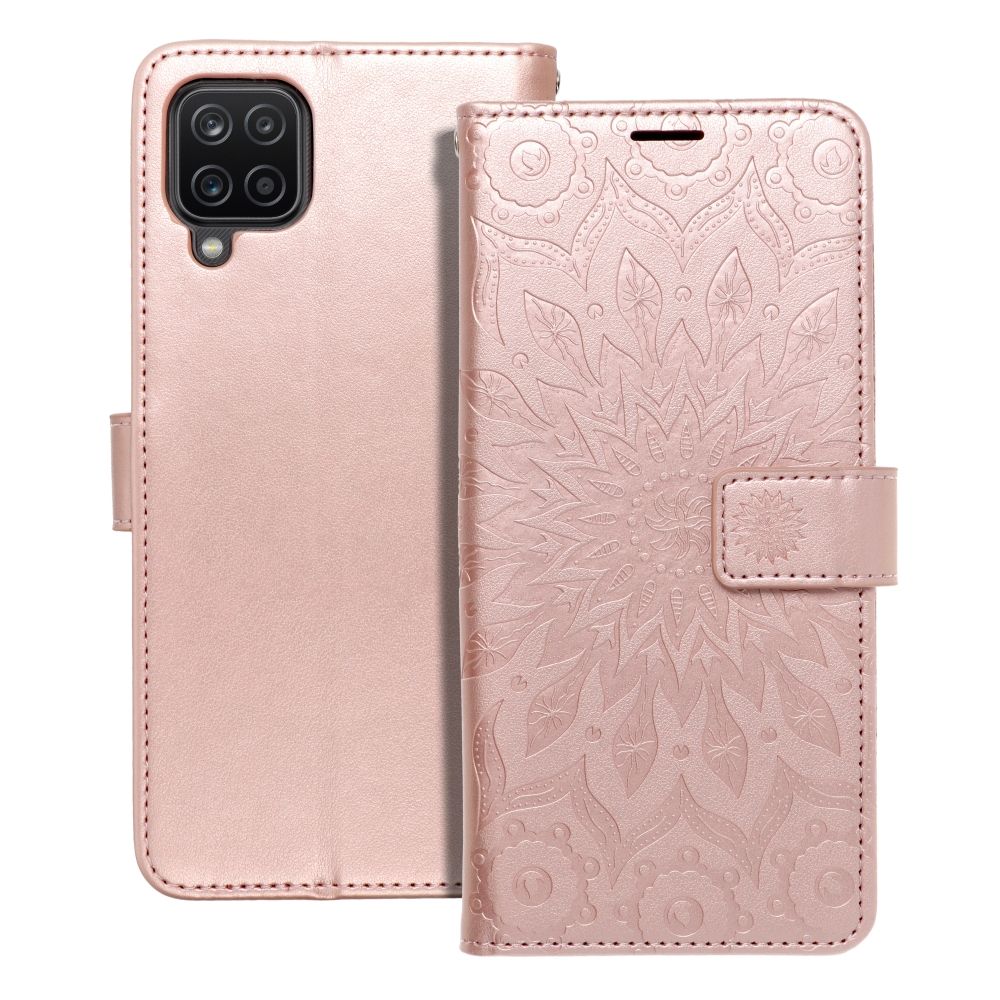 Forcell Forcell Galaxy A12/M12 Fodral Mezzo - Mandala Rosa guld