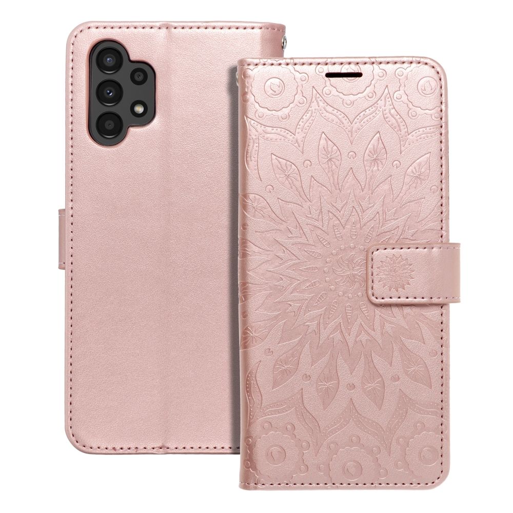 Forcell Forcell Galaxy A13 4G Fodral Mezzo - Mandala Rosa guld