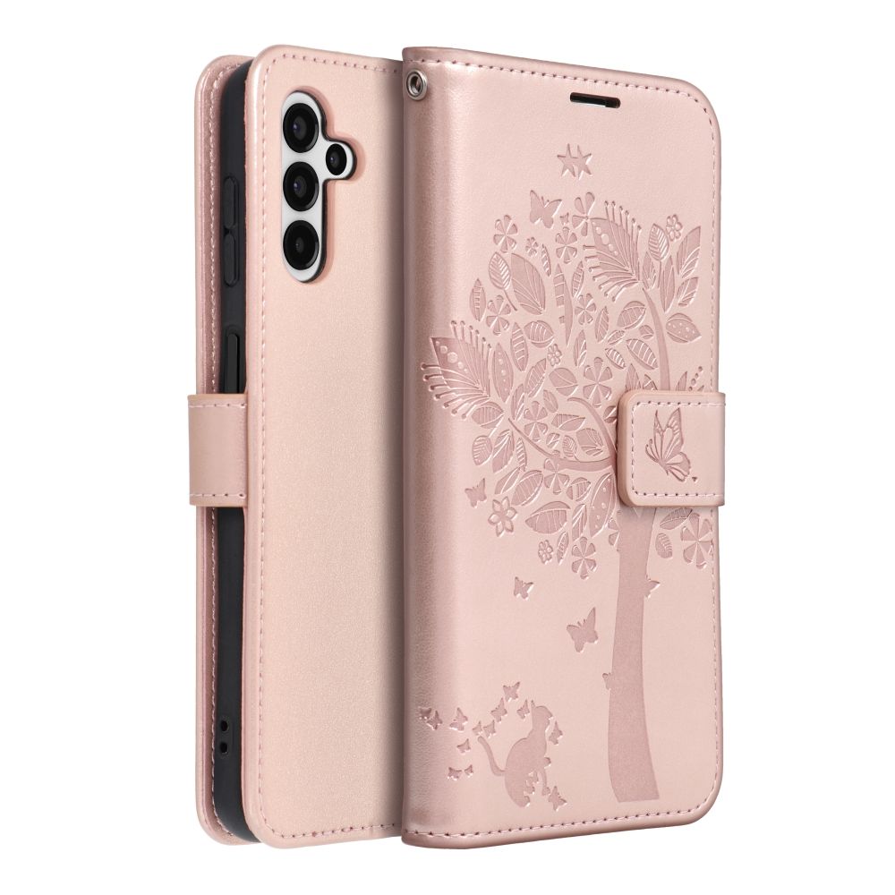 Forcell Forcell Galaxy A13 5G Fodral Mezzo - Träd Rosa Guld