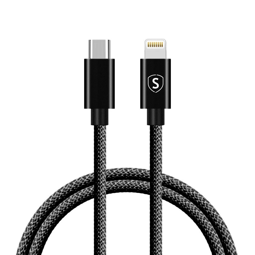SiGN SiGN USB-C till Lightning kabel 20W 1m - Svart