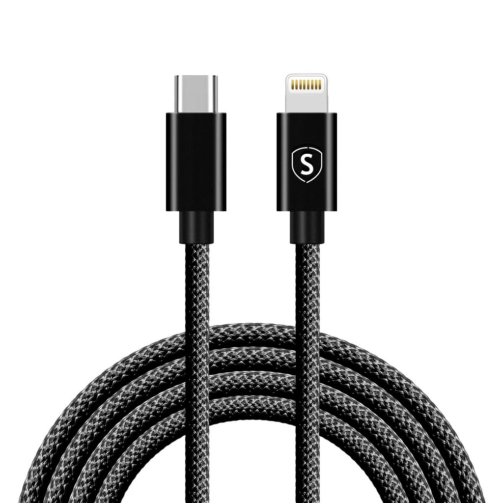 SiGN SiGN USB-C till Lightning kabel 20W 2m - Svart