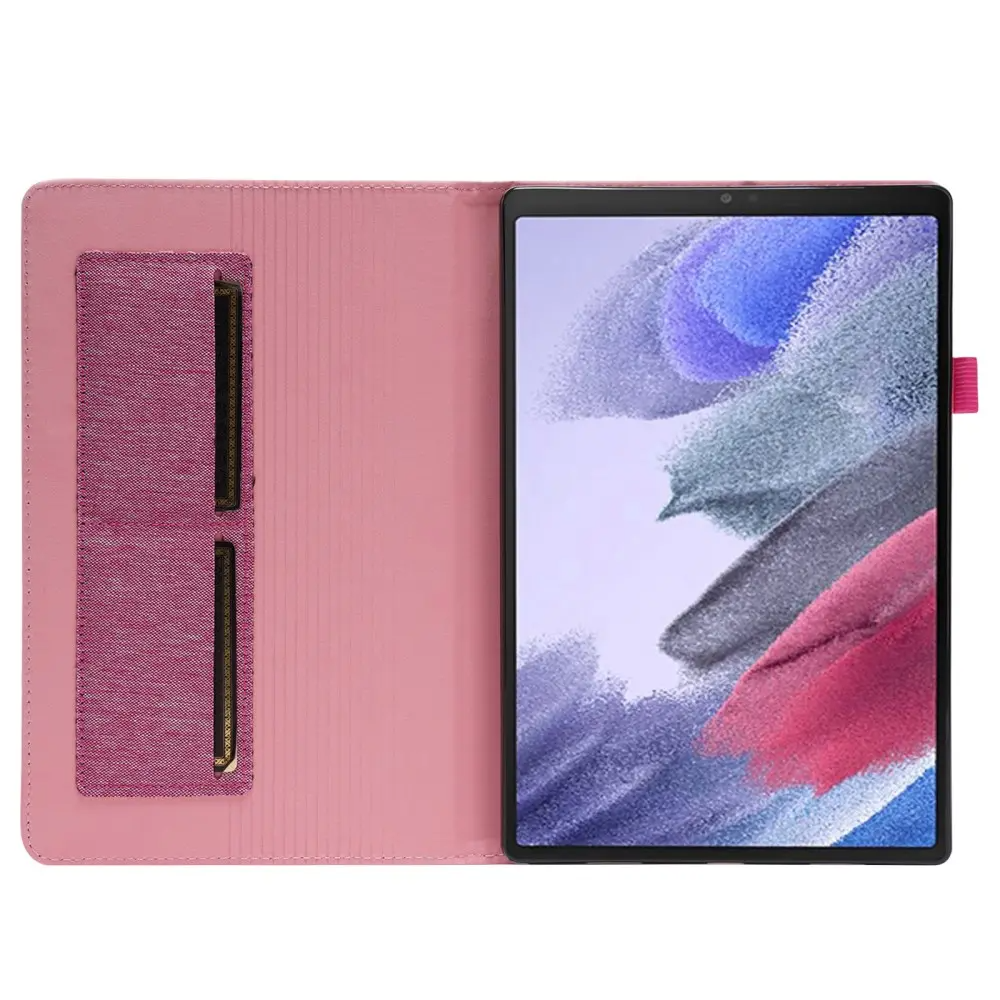 Taltech Galaxy Tab A8 10.5 2021 Plånboksfodral - Rosa