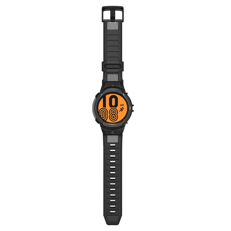 Spigen Spigen Galaxy Watch 5 Pro (45mm) Armband Rugged Armor Pro - Svart