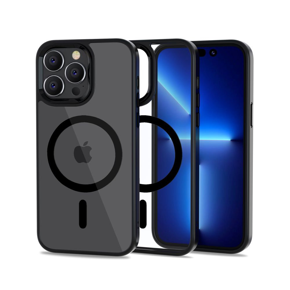 Tech-Protect Tech-Protect iPhone 14 Pro Magsafe Skal - Svart/Clear