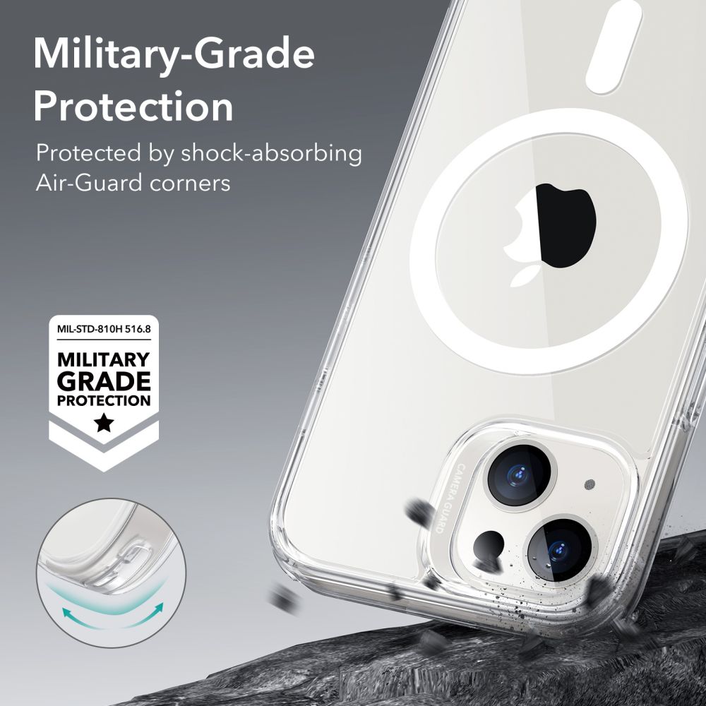 ESR ESR iPhone 14 Magsafe Skal Ch Halolock - Clear