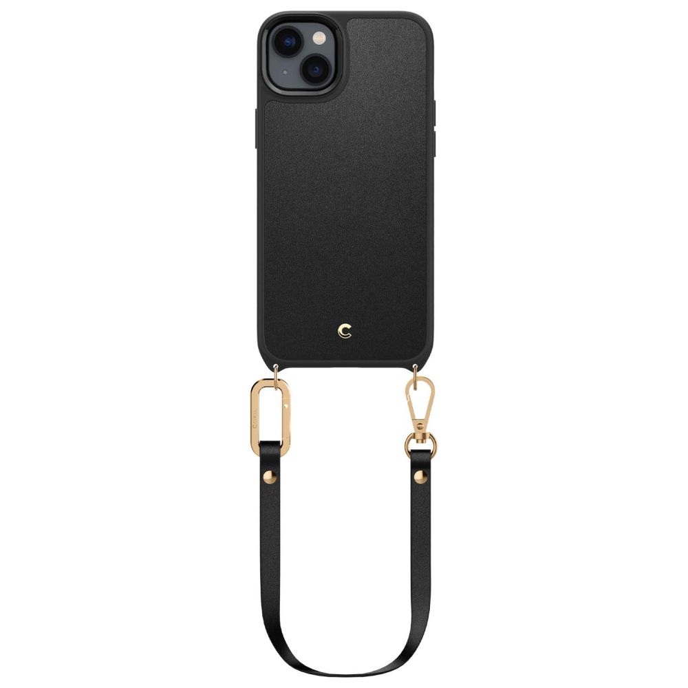 Spigen Spigen iPhone 14 Plus Magsafe Skal med Halsband Cyrill Charm - Svart