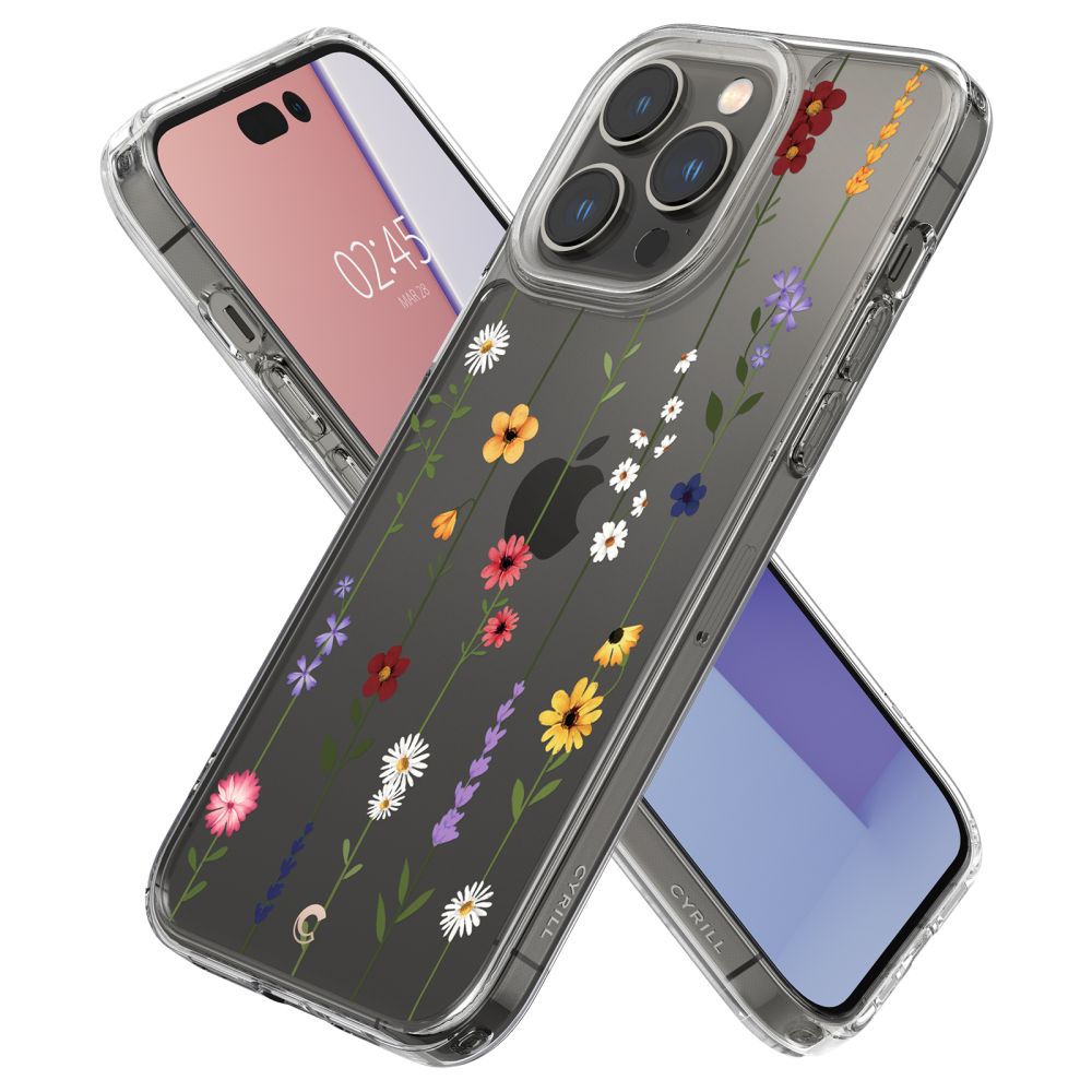 Spigen Spigen iPhone 14 Pro Skal Cyrill Cecile - Flower Garden