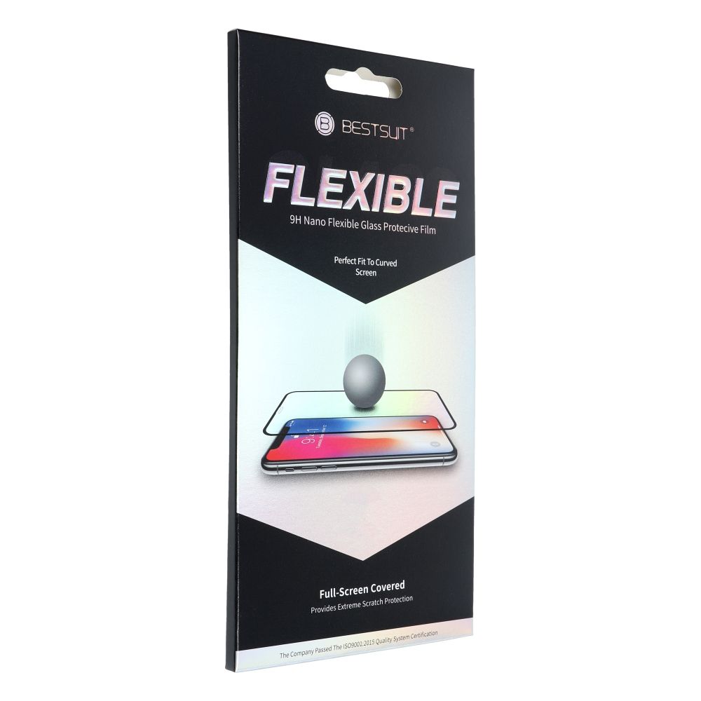 Bestsuit Bestsuit iPhone 14 Pro Max Skärmskydd Flexible Glas - Svart