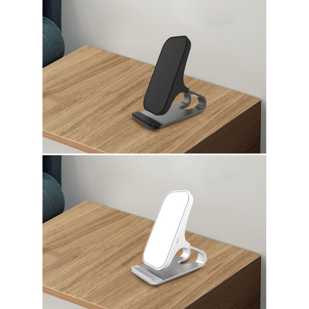 Tech-Protect Trådlös laddare QI 15W Apple Samsung Xiaomi - Svart