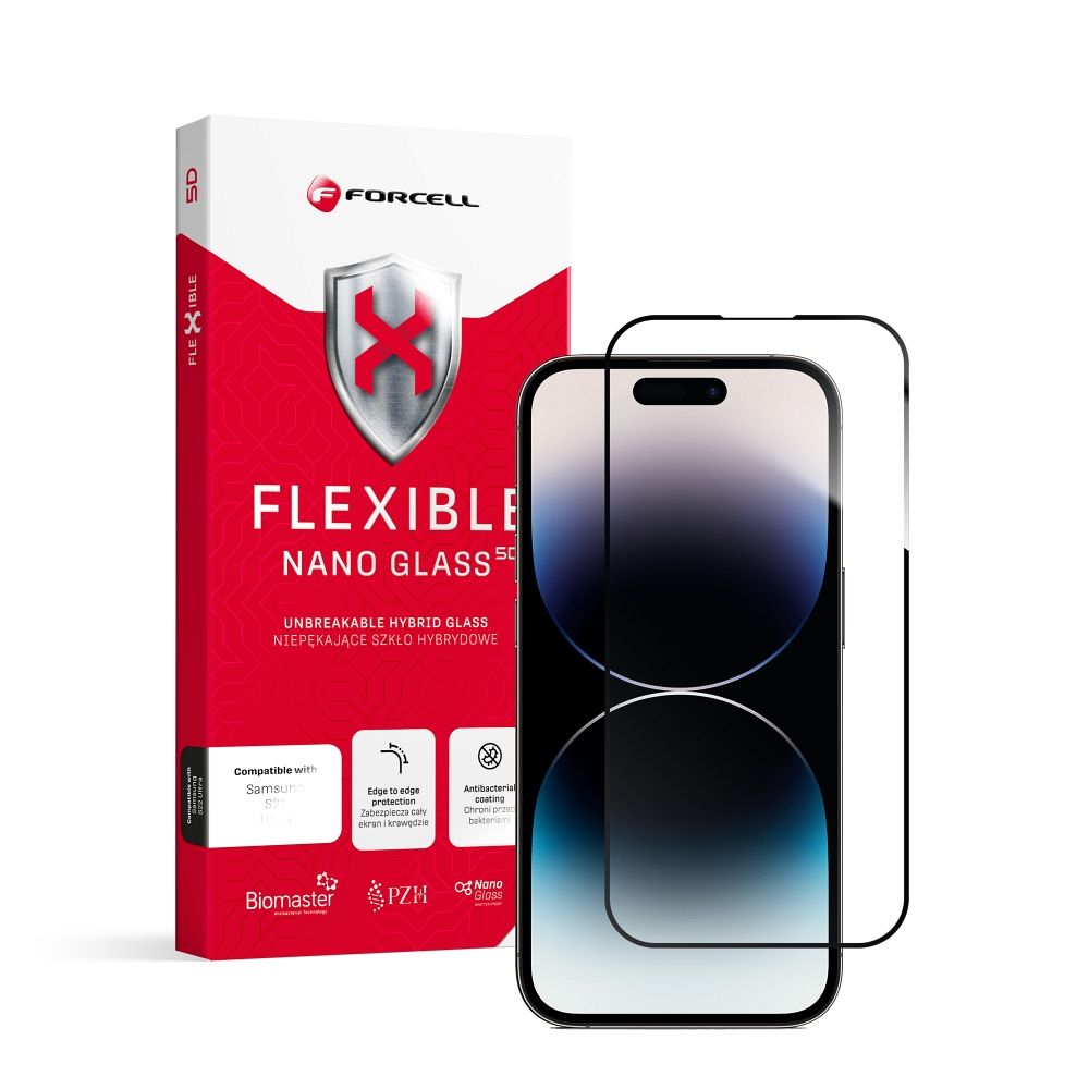 Forcell Forcell Skärmskydd av Flexibelt Nano Glas iPhone 14 Pro