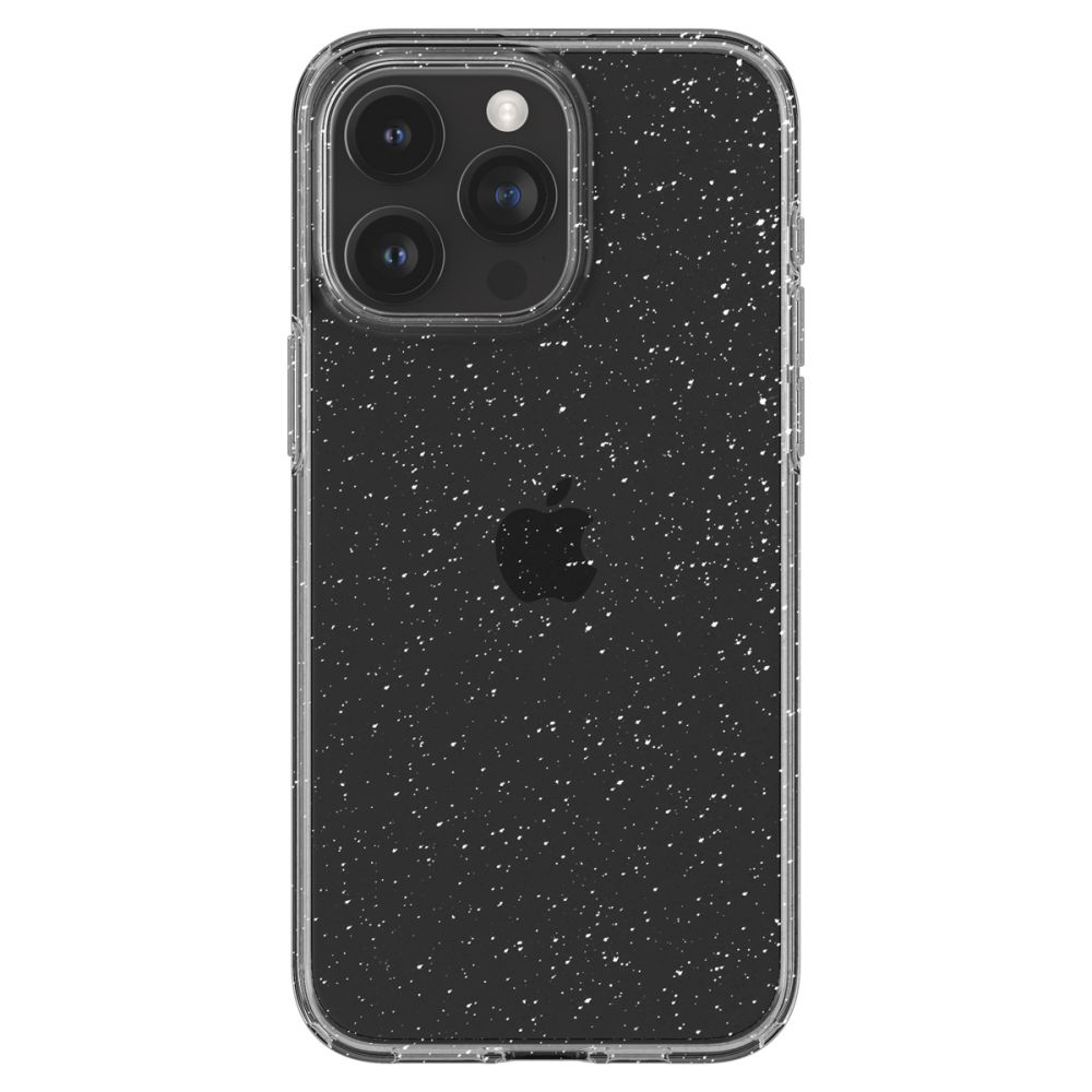Spigen Spigen Mobilskal till iPhone 15 Pro Max Liquid Crystal - Glitter Clear