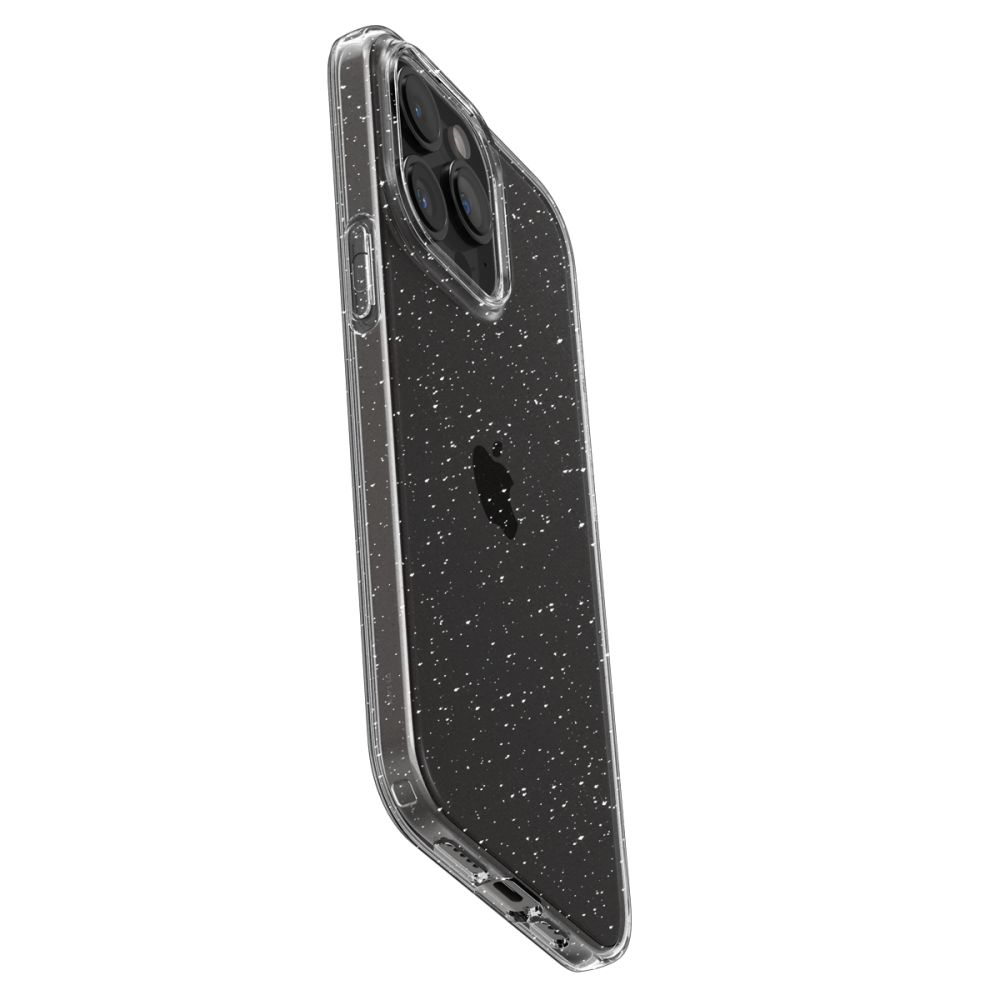 Spigen Spigen Mobilskal till iPhone 15 Pro Max Liquid Crystal - Glitter Clear