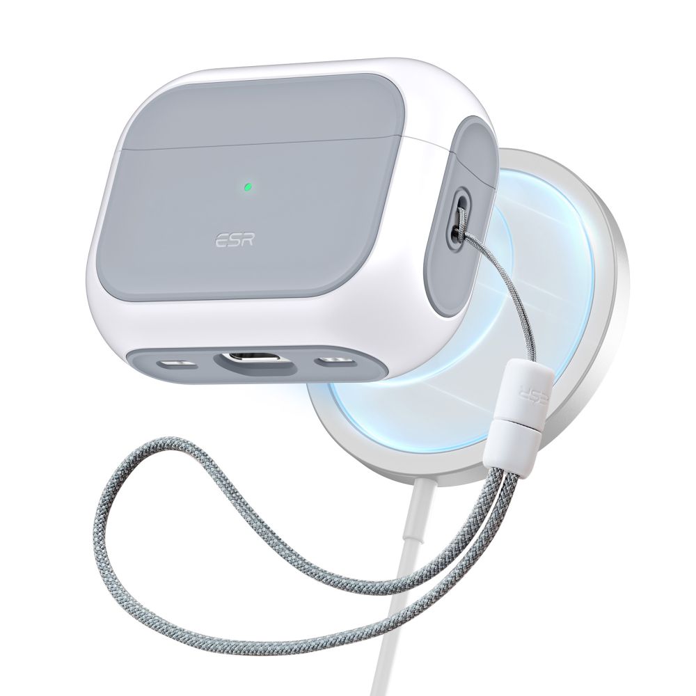 ESR ESR Magsafe Airpods Pro 1/2 Skal Orbit Halolock - Vit