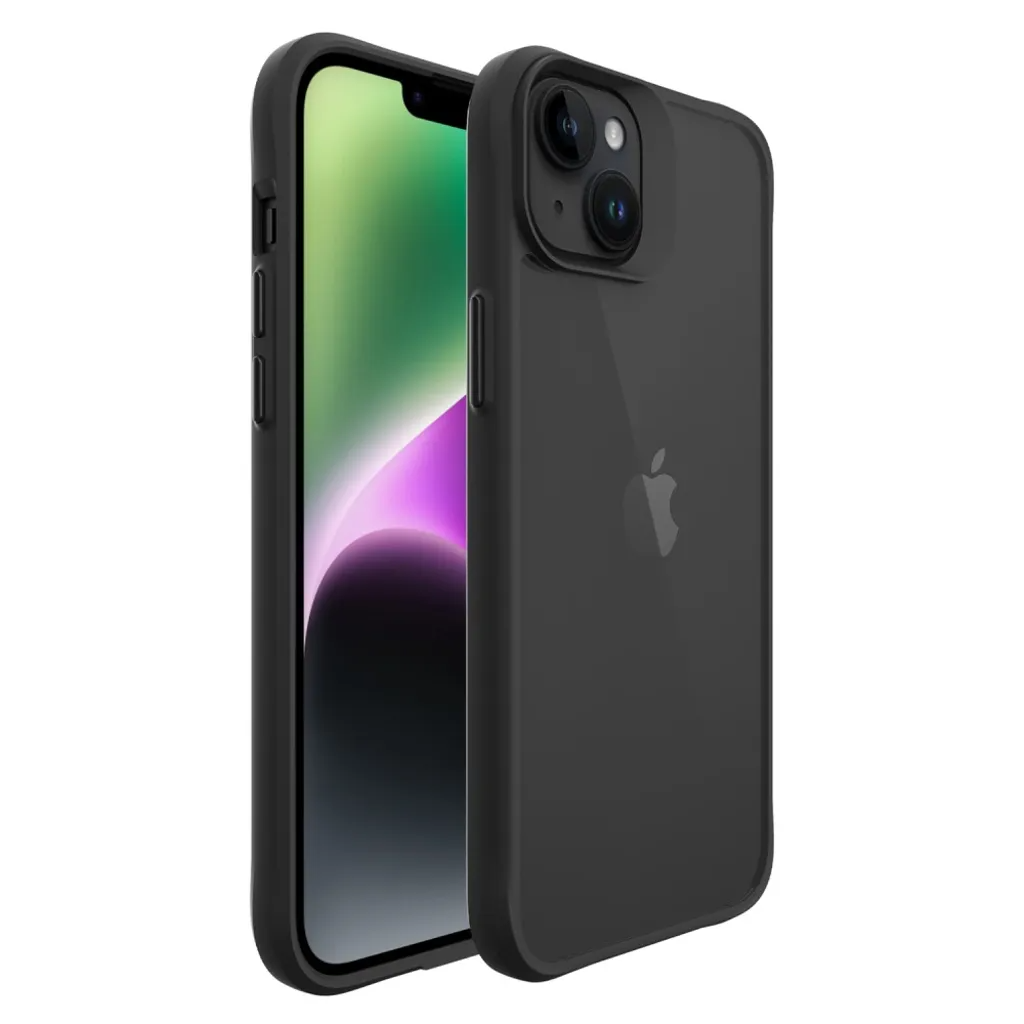 Taltech Mobilskal till iPhone 15 Stöttåligt - Svart