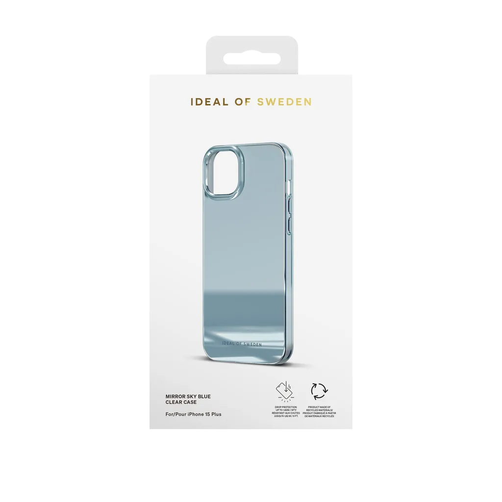 iDeal of Sweden iDeal of Sweden Mobilskal till iPhone 15 Plus - Mirror Himmelsblå