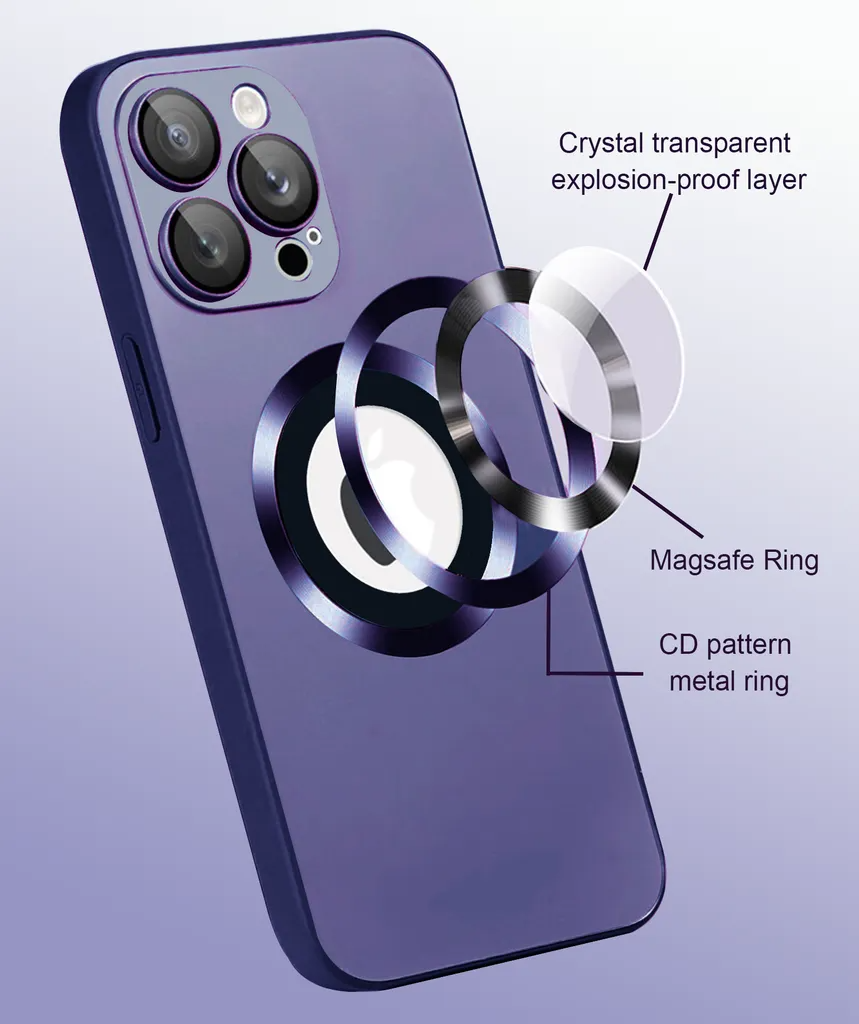 SiGN SiGN Mobilskal till iPhone 15 Pro med Linsskydd och Logo View - Svart