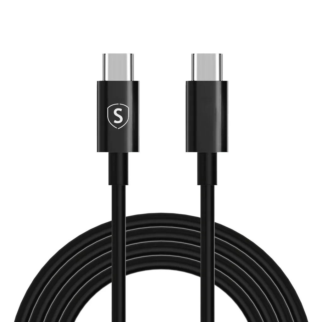 SiGN SiGN USB-C till USB-C Kabel 60W 2m - Svart