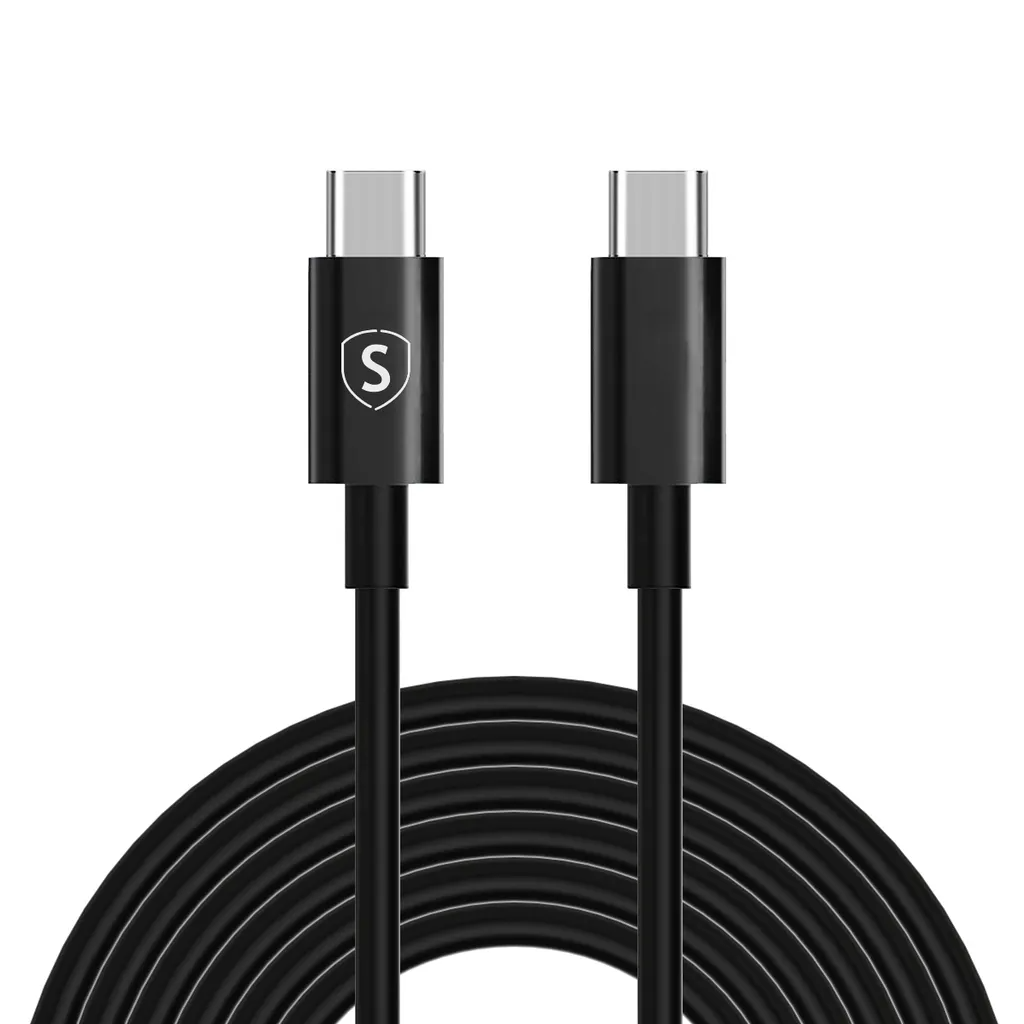 SiGN SiGN USB-C till USB-C Kabel 60W 3m - Svart