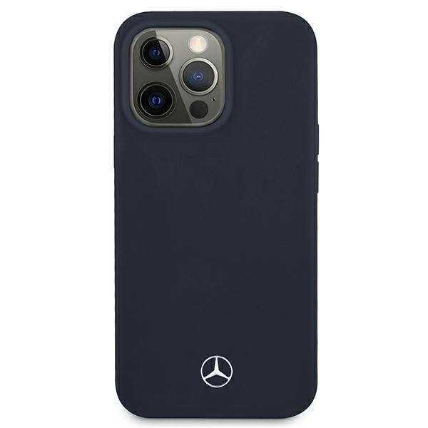 UTGATT1 Mercedes Silicone Line Skal iPhone 13 / 13 Pro - Navy