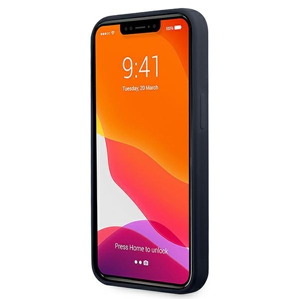 UTGATT1 Mercedes Silicone Line Skal iPhone 13 / 13 Pro - Navy