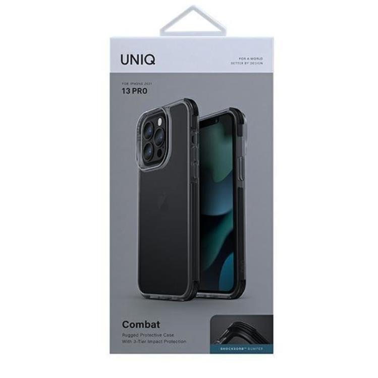 UNIQ UNIQ Combat Skal iPhone 13 / 13 Pro Skal - Svart