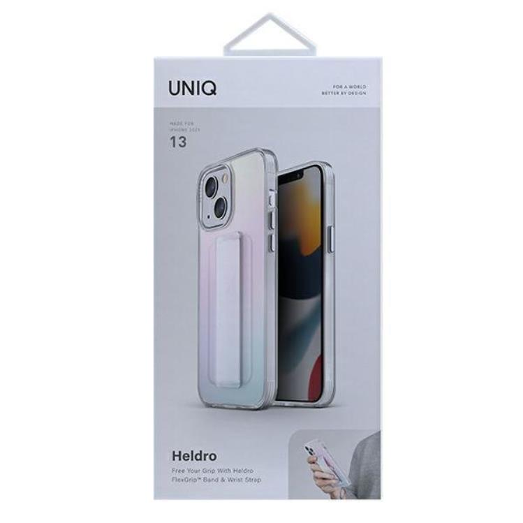 UNIQ UNIQ Heldro Skal iPhone 13 - Iridescent