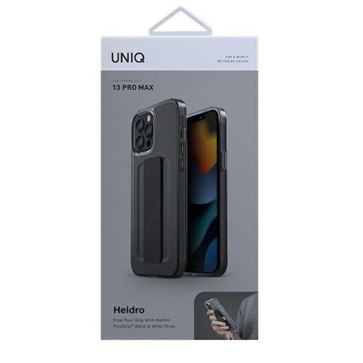 UNIQ UNIQ Heldro Skal iPhone 13 Pro Max - Smoke