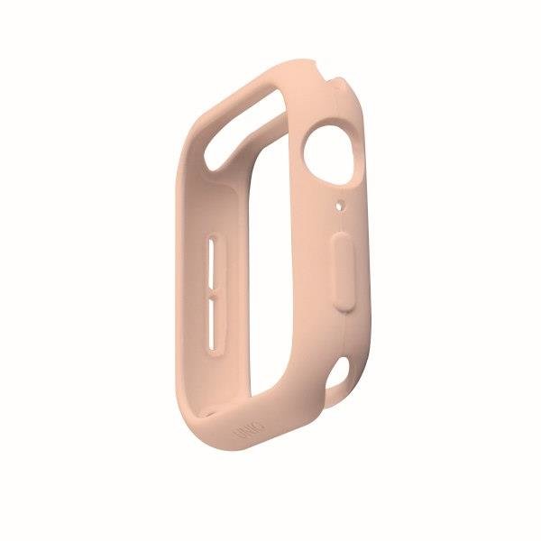 UNIQ UNIQ Lino Band Apple Watch 4 / 5 / 6 / Se 44mm Skal - Blush Rosa