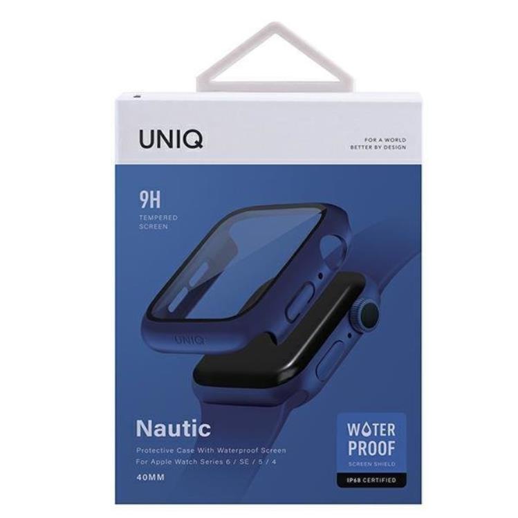 UNIQ UNIQ Nautic Skal Apple Watch 4 / 5 / 6 / Se 40mm - Blå