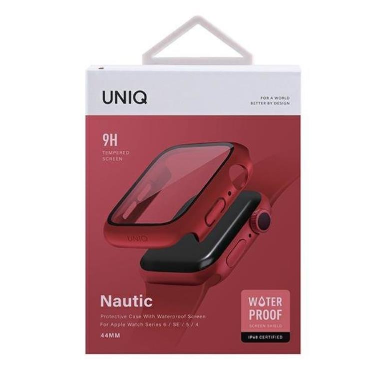 UNIQ Uniq Nautic Skal Apple Watch 4 / 5 / 6 / Se 44mm - Röd