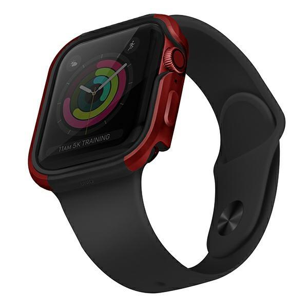 UNIQ UNIQ Valencia Band Apple Watch 4 / 5 / 6 / Se 44mm - Crimson Röd