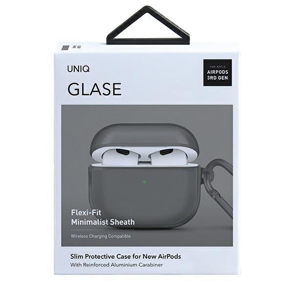 UNIQ UNIQ Glase Skal Airpods 3 - Smoke