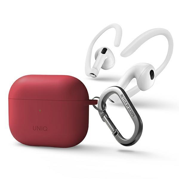 UNIQ UNIQ Nexo Silicone Skal Airpods 3 - Röd