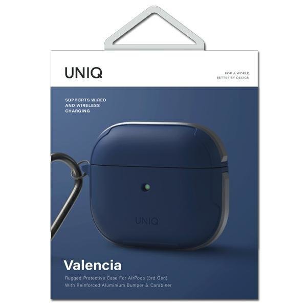 UNIQ UNIQ Valencia Skal Airpods 3 - Blå