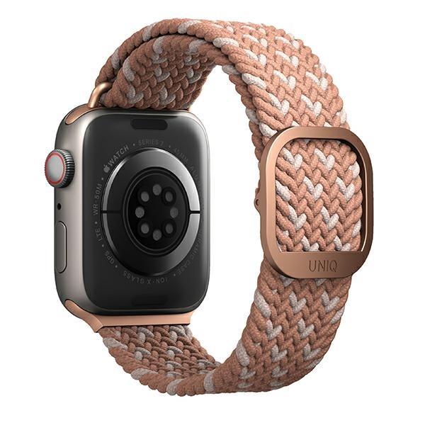 UNIQ UNIQ Aspen Braided Strap Apple Watch 40/38/41mm - Rosa