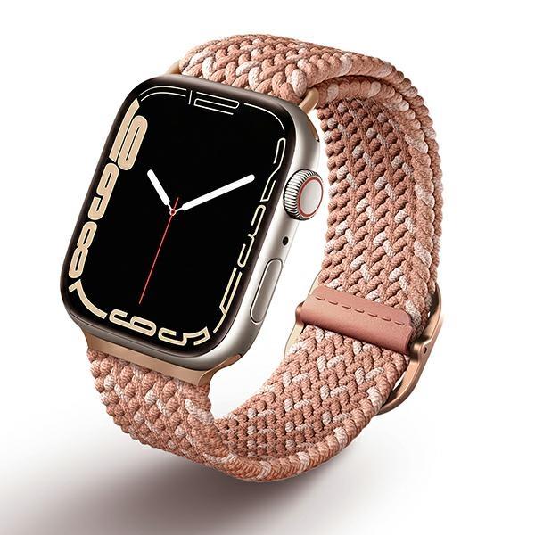 UNIQ UNIQ Aspen Braided Strap Apple Watch 40/38/41mm - Rosa