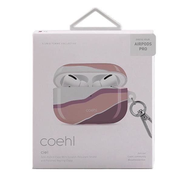 UNIQ UNIQ Coehl Ciel Airpods Pro Skal - Sunset Rosa